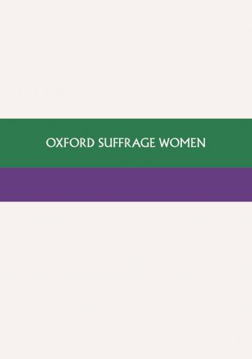 oxford suffrage women cover