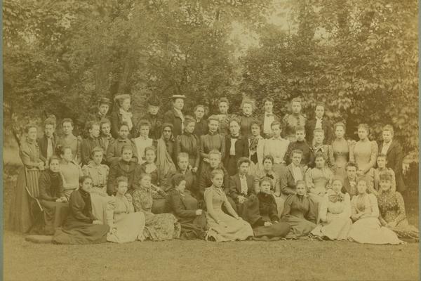 Somerville College c 1892. Copyright @ Somerville College