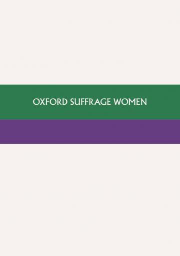 oxford suffrage women cover