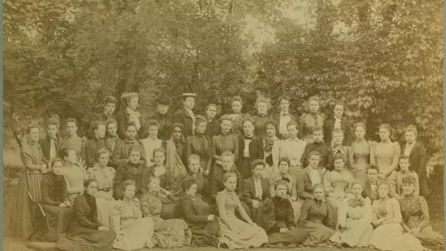 Somerville College c 1892. Copyright @ Somerville College
